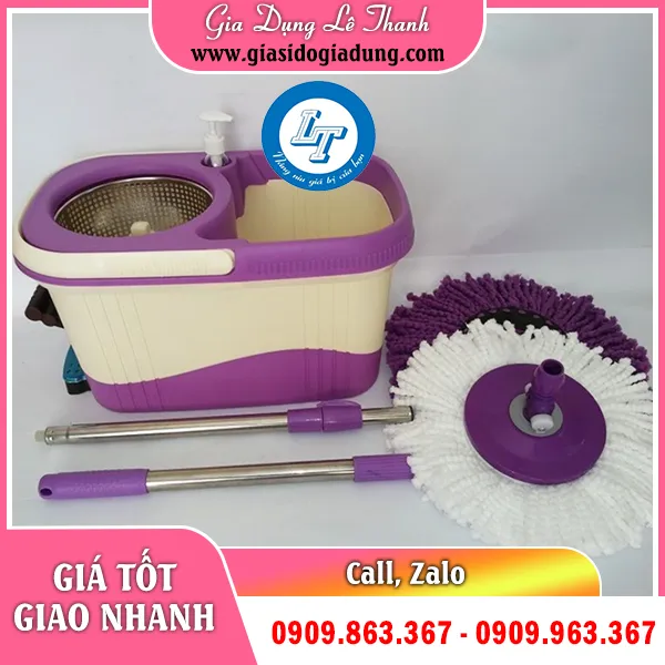 BỘ LAU NHÀ 360 ĐỘ