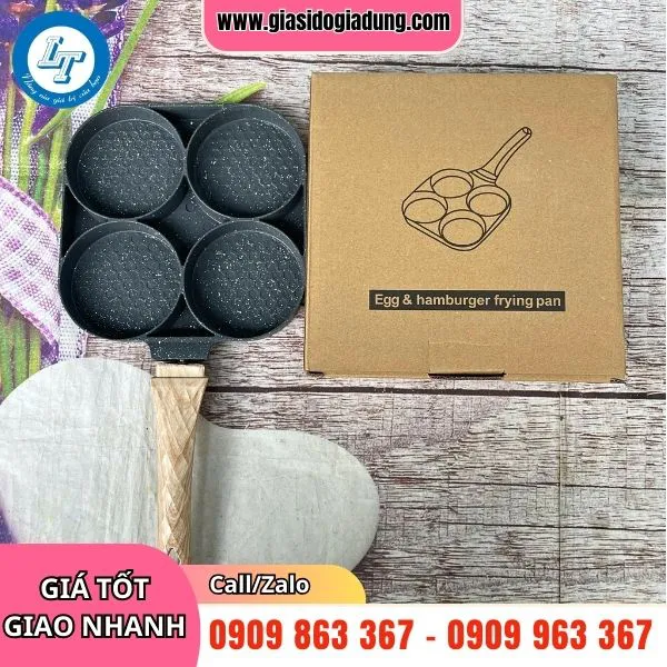 CHẢO 4 NGĂN CHỐNG DÍNH