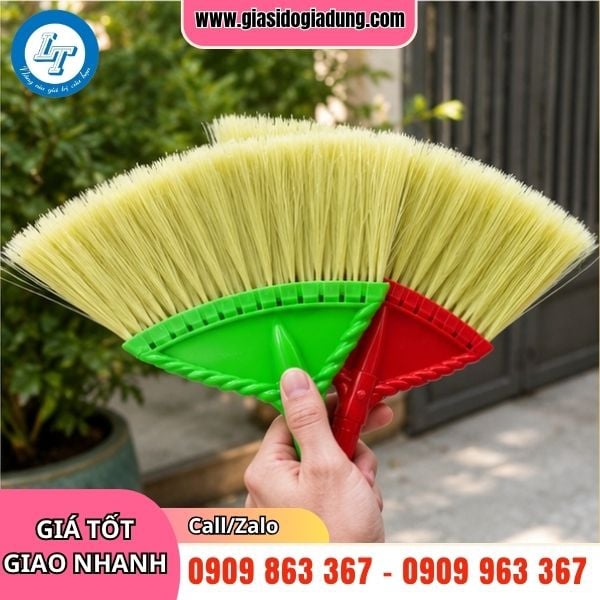 CHỔI NHỰA QUÉT NHÀ LÔNG MỀM