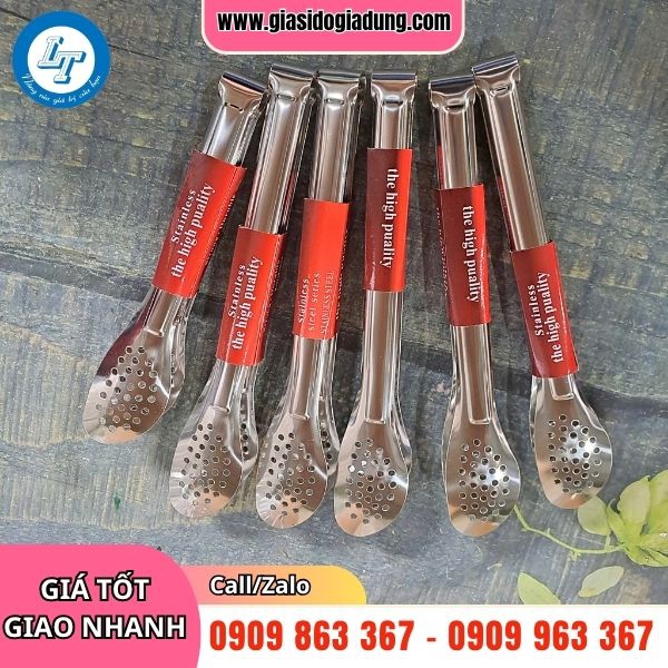 KẸP GẮP BÁNH INOX