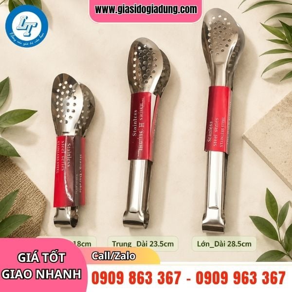 KẸP GẮP BÁNH INOX
