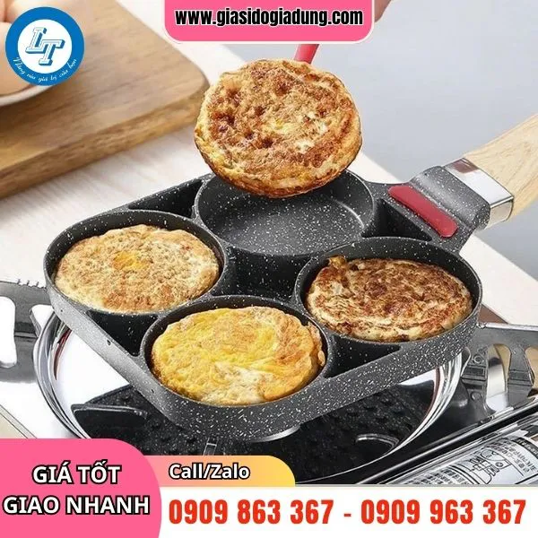 CHẢO 4 NGĂN CHỐNG DÍNH