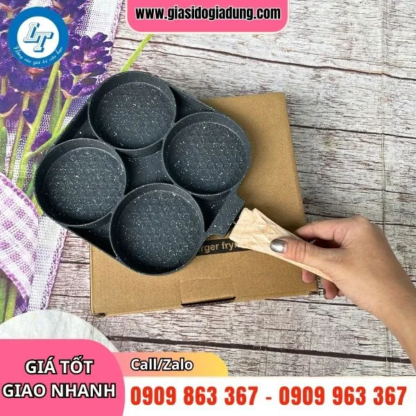 CHẢO 4 NGĂN CHỐNG DÍNH