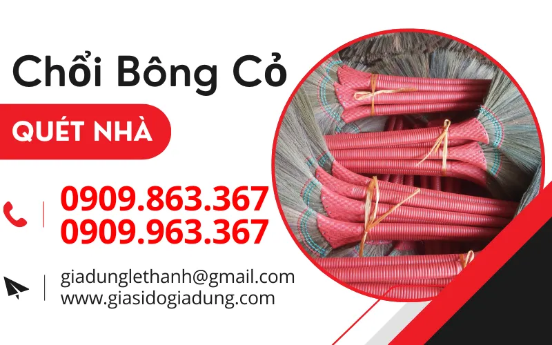 BÁN CHỔI BÔNG CỎ QUÉT NHÀ CHẤT LƯỢNG GIÁ SỈ
