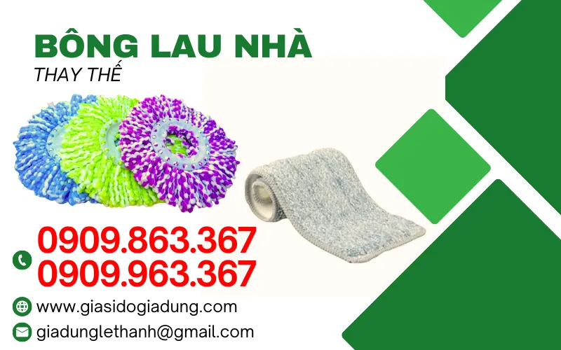 BÔNG LAU NHÀ GIÁ SỈ