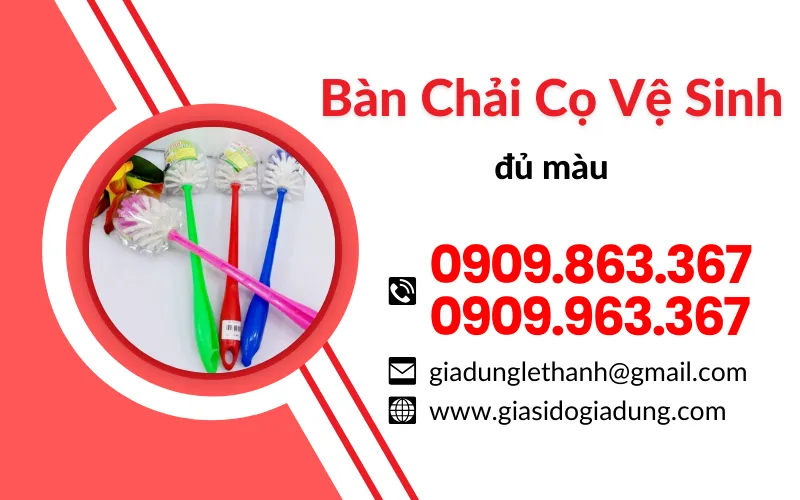 BÀN CHẢI CỌ VỆ SINH GIÁ SỈ
