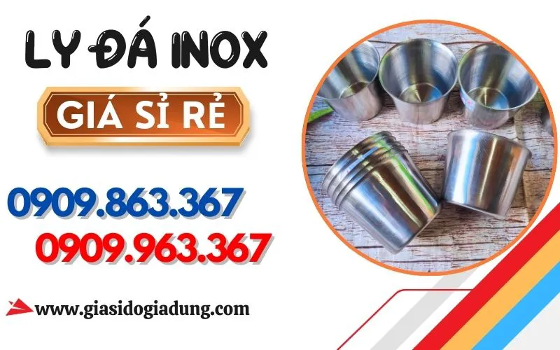 LY INOX LÀM ĐÁ GIÁ RẺ SẴN KHO HCM - BỀN ĐẸP, ĐỦ SIZE