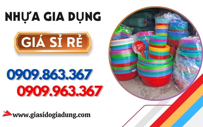 KHO NHỰA GIA DỤNG GIÁ SỈ TẠI BÌNH CHÁNH HCM