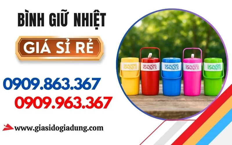 BÌNH GIỮ NHIỆT CÓ VÒI GIÁ RẺ NHẤT TPHCM