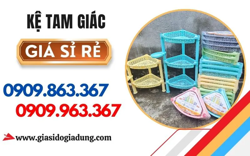 KỆ TAM GIÁC 2 TẦNG, 3 TẦNG, 4 TẦNG GIÁ SỈ HCM