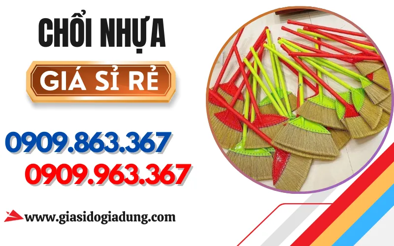 CHỔI NHỰA QUÉT NHÀ GIÁ SỈ TẠI TPHCM