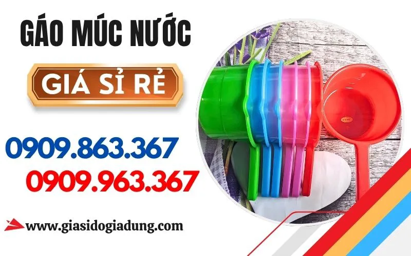 GÁO MÚC NƯỚC GIÁ SỈ RẺ ĐỦ MÀU
