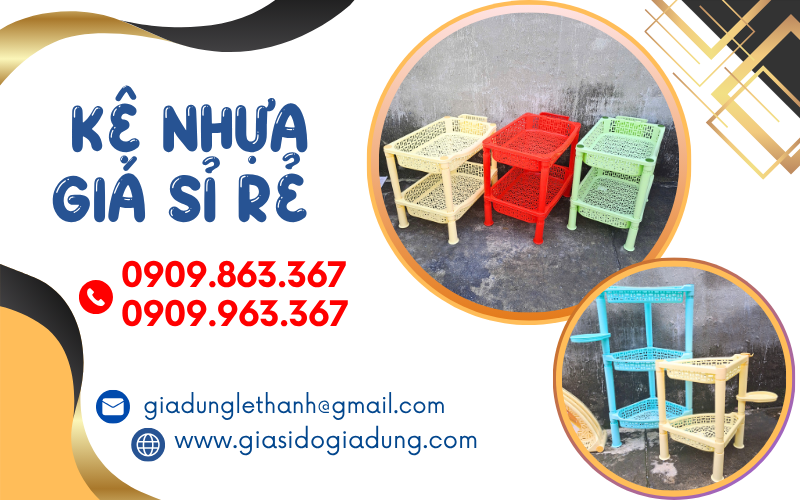 KỆ NHỰA ĐA NĂNG GIÁ SỈ TẠI HCM