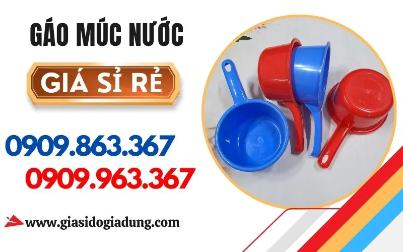 KHO SỈ GÁO MÚC NƯỚC NHỰA GIÁ RẺ HCM