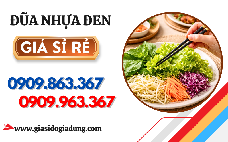 KHO SỈ ĐŨA NHỰA ĐEN GIÁ RẺ HCM