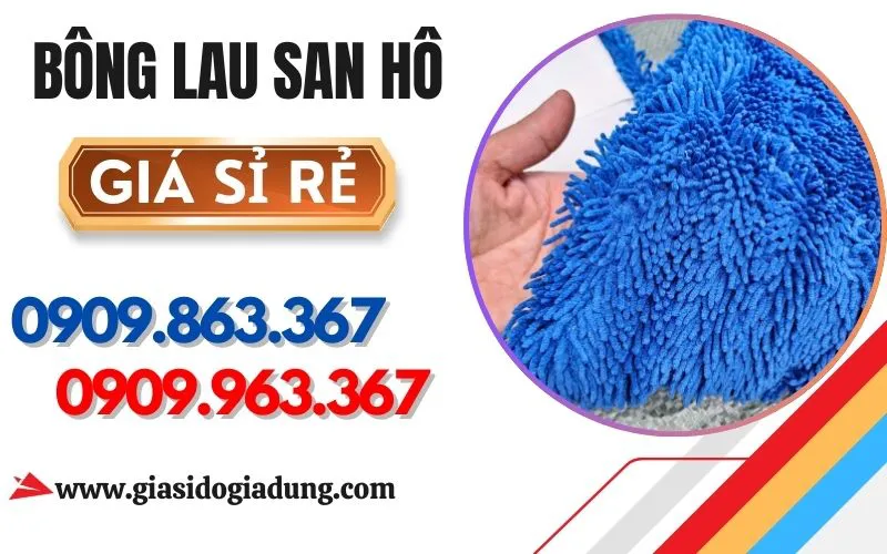 BÔNG LAU NHÀ CÔNG NGHIỆP GIÁ SỈ TẠI TPHCM - ĐỦ SIZE