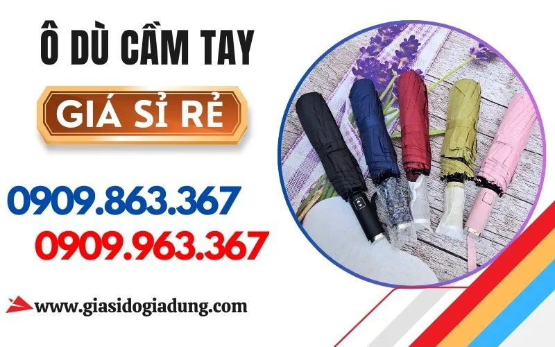 XƯỞNG SỈ Ô DÙ CẦM TAY GIÁ RẺ CHẤT LƯỢNG
