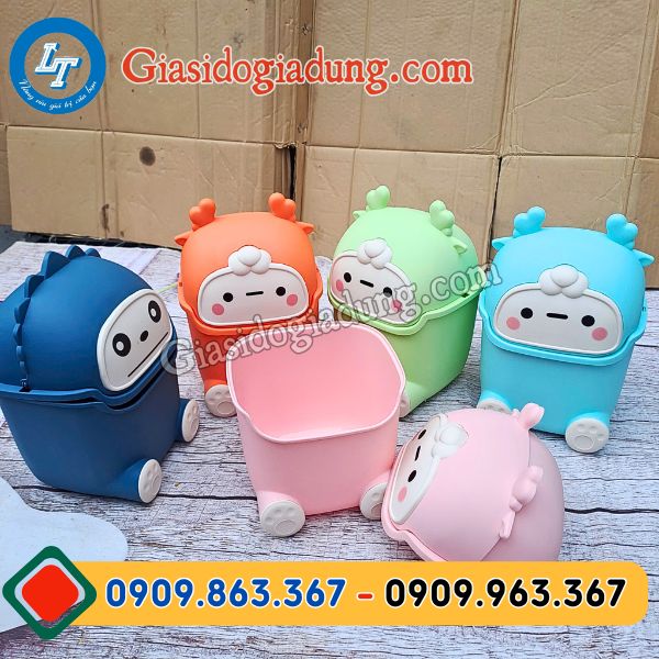 thùng đựng rác mini cute giá sỉ ưu đãi