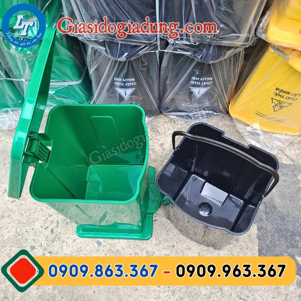 thùng đựng rác y tế 60 lít giá sỉ uy tín toàn quốc