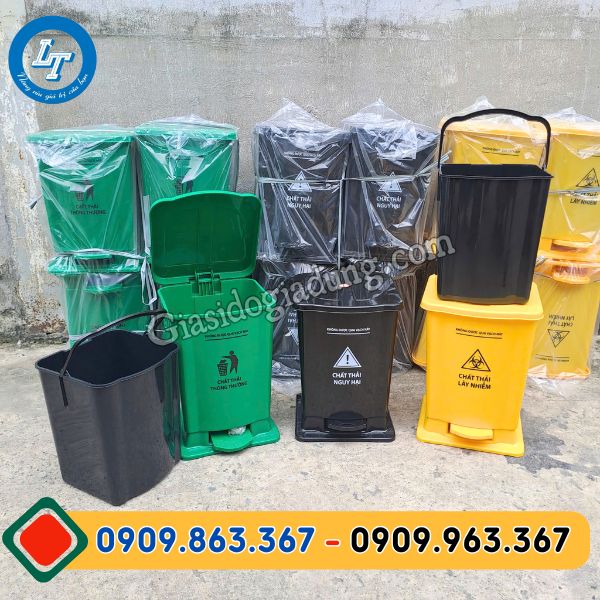 thùng đựng rác y tế giá sỉ đủ mẫu