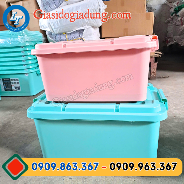 thùng nhựa chữ nhâtj đa năng tiện dựng giá sỉ tại kho