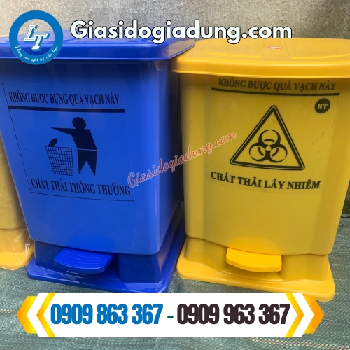 thùng rác giá đình đủ màu chất lượng giá rẻ tphcm