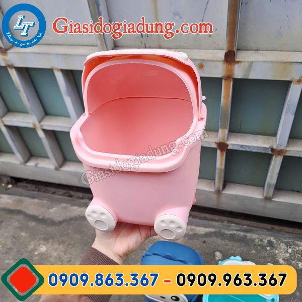 thùng rác nhựa để bàn mini cute giá sỉ giao nhanh