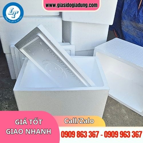 thùng xốp trắng kèm nắp giá sỉ cực rẻ tại xưởng hcm