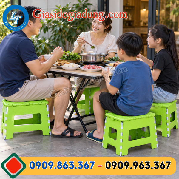 tìm mua ghế nhựa xếp gấp gọn hàng đẹp giá rẻ tại hcm