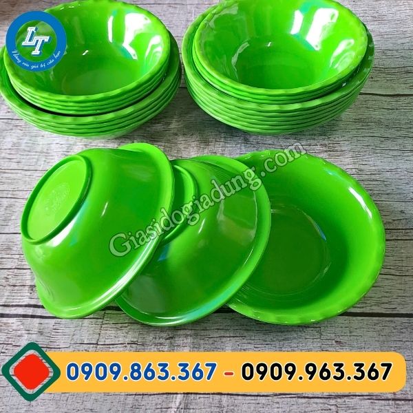 tô nhựa melamine giá sỉ rẻ đủ kích cỡ tại tphcm