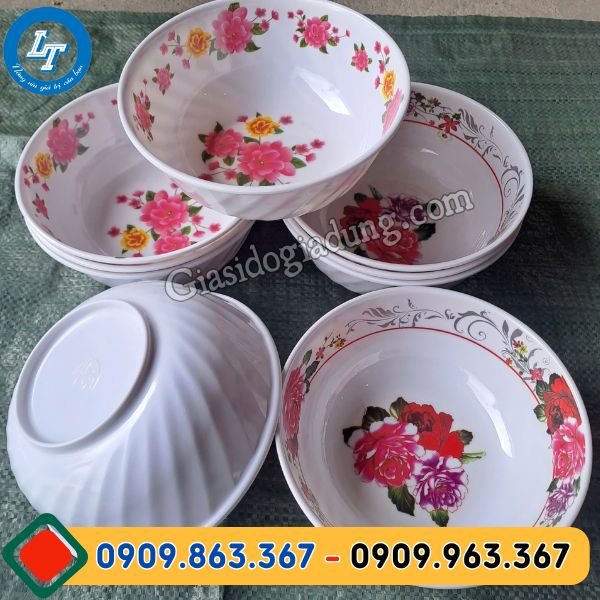 tô nhựa mica sâu lòng size lớn giá sỉ tốt cho quán ăn