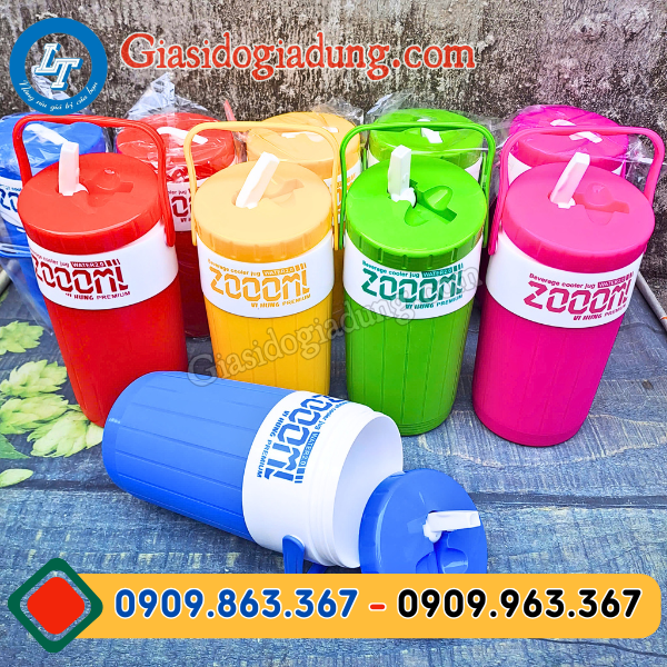 tổng kho chuyên sỉ rẻ ca nước nhựa giữ nhiệt có vời rót thùng 12 cái