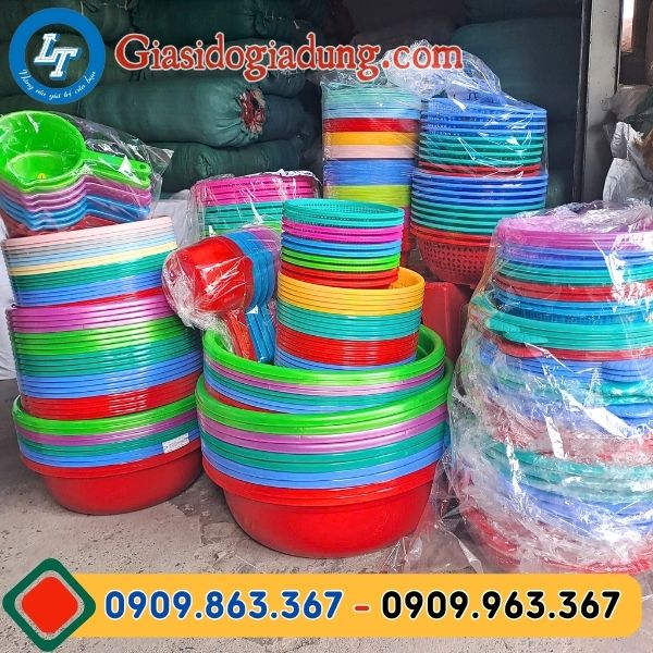 tổng kho chuyên sỉ rẻ thau nhựa chât lượng giá tốt hcm