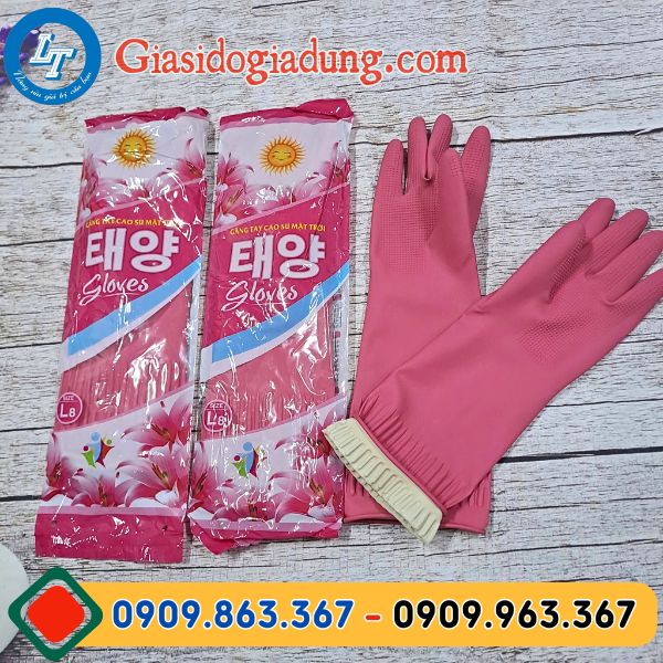 tổng kho cung cấp sỉ giá rẻ găng tay cao su rửa chén đủ màu tại bình chánh tphcm