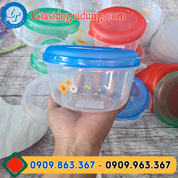 tổng kho hộp nhựa tròn giá sỉ miền nam