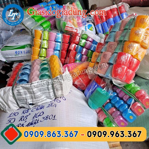 tổng kho sỉ giá rẻ ly cốc nhựa đủ mẫu mã tại hcm