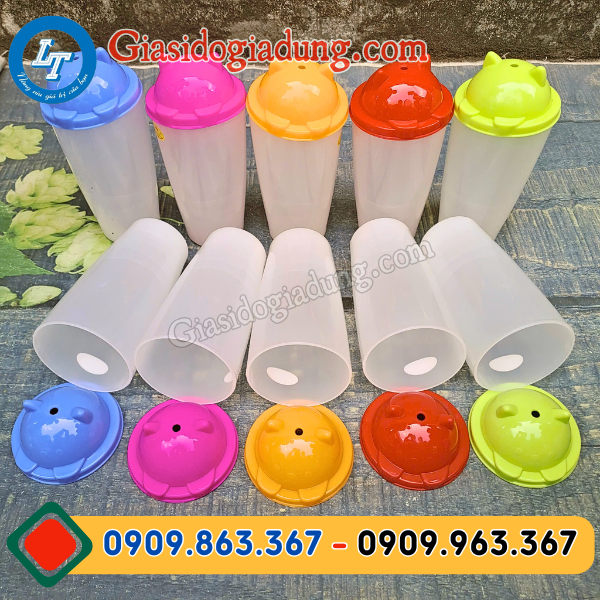 tổng kho sỉ ly nhựa cứng có nắp đủ mẫu mã giá cạnh tranh