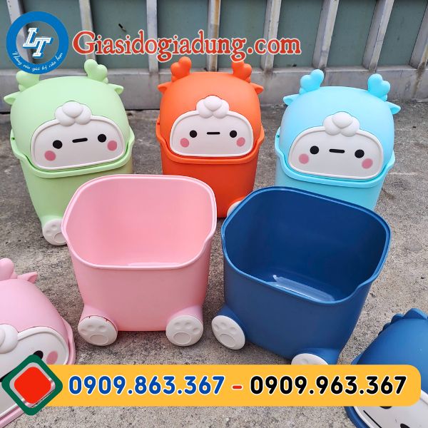tổng kho sỉ thùng rác để bàn mini cute hàng đẹp giá tốt