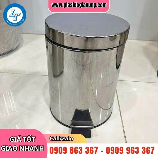 tổng kho sỉ thùng rác inox tròn giá tốt nhất thị trường