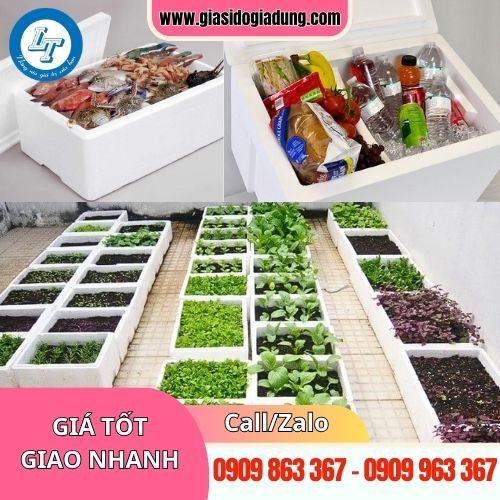 ứng dụng của thùng xốp giá rẻ