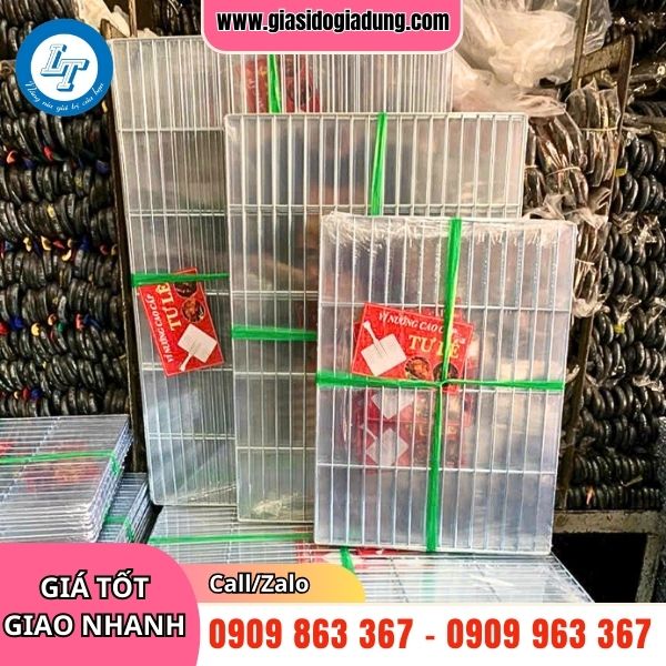 vỉ nướng inox chữ nhật đủ size giá sỉ ưu đãi cho đại lý toàn quốc