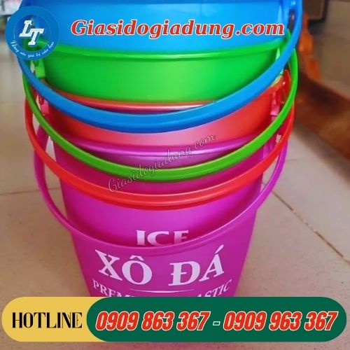 xô đựng đá nhựa đủ kích cỡ giá sỉ tốt nhất tphcm