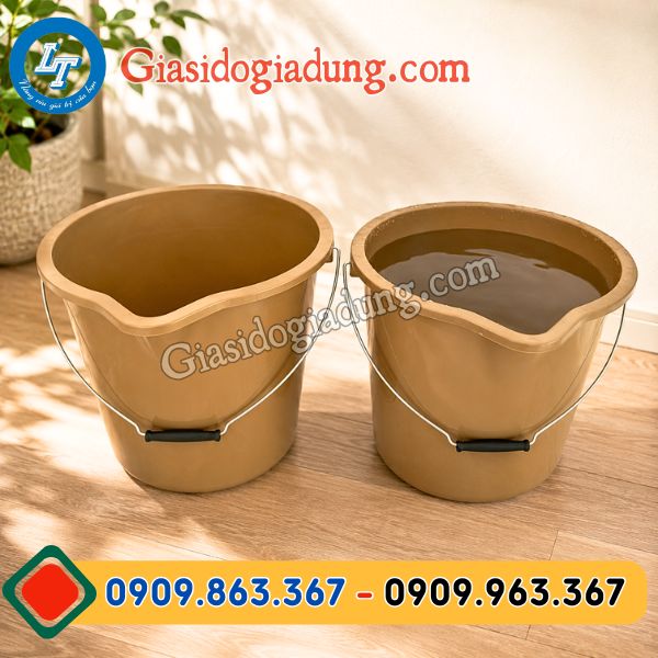 xô miệng phễu pha thuốc hóa chất đa năng tiện dụng giá sỉ tốt