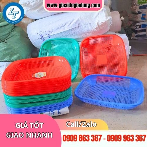 xưởng chuyên sỉ rổ nhựa vuông giá gốc giao nhanh
