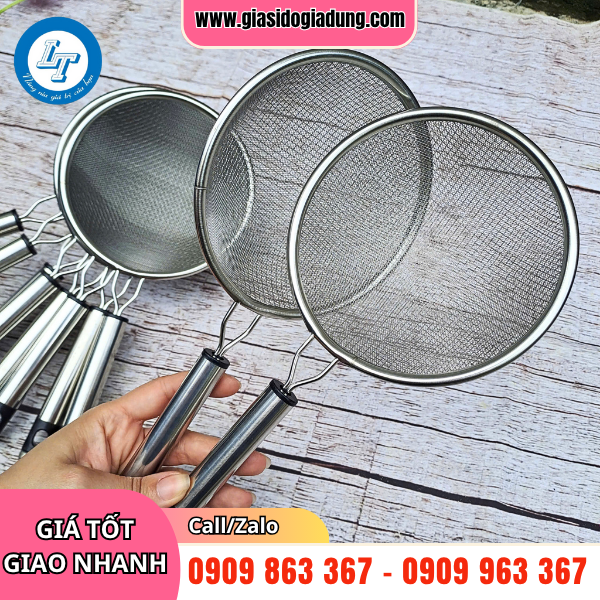 xưởng sản xuất rây lọc inox giá rẻ cho đại lý toàn quốc
