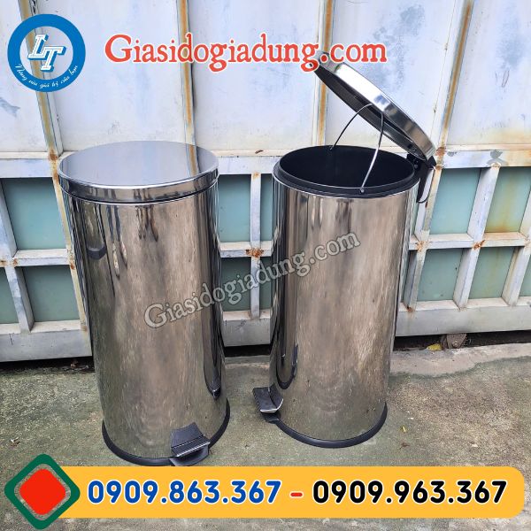 xưởng sản xuất thùng rác inox đủ mẫu giá sỉ tại tphcm