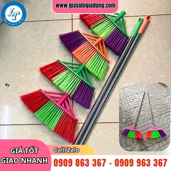 xưởng sản xuất và bán sỉ chổi nhựa quét nước giá siêu rẻ