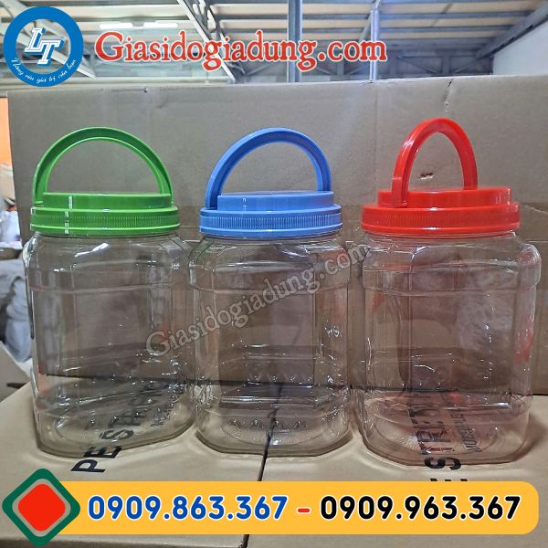 xưởng sản xuất và bán sỉ hũ nhựa lớn giá rẻ chất lượng tại tphcm