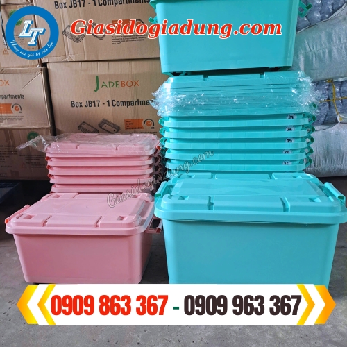 xưởng sản xuất và cung cấp sỉ lẻ thùng nhựa đa năng giá rẻ đủ màu