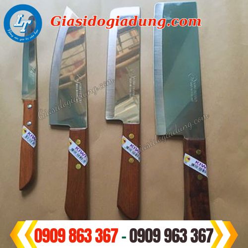 xưởng sỉ bộ dao cán gỗ chất lượng giá hợp lý